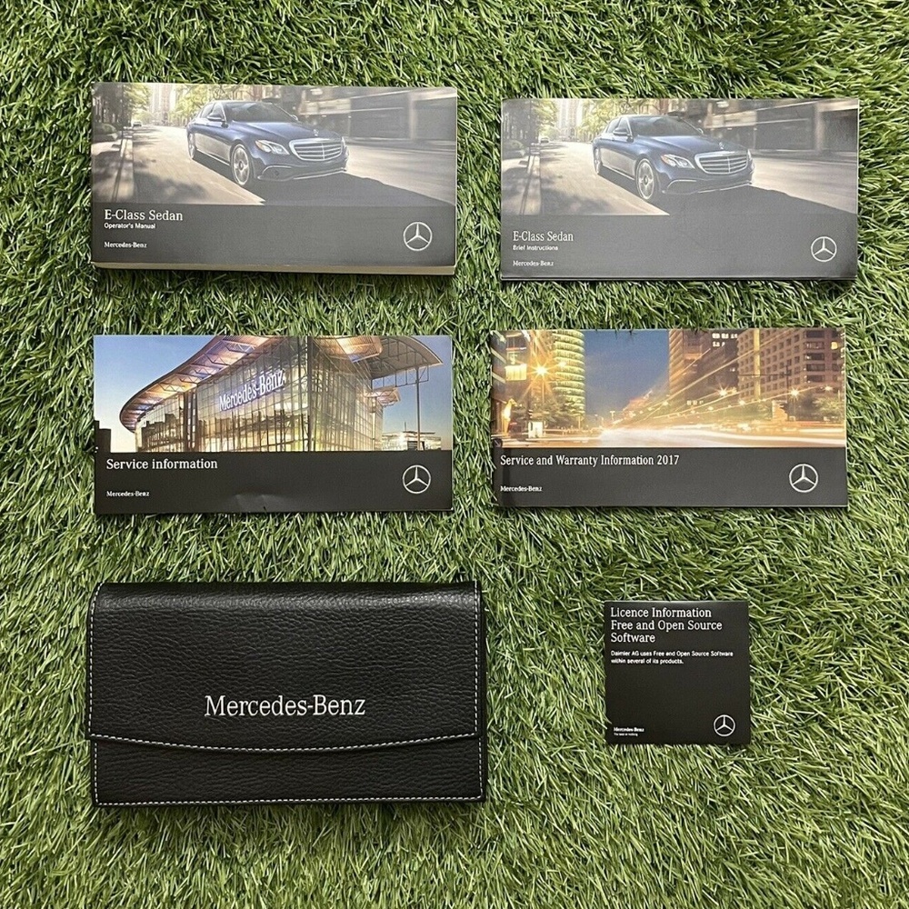 2017 Mercedes-Benz E-Class Sedan Owners Manual (E43AMG 4MATIC E300, E300 4MATIC)